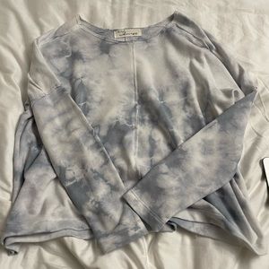 Cropped Tie dye sweater
